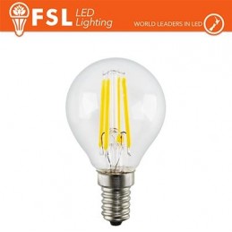 Lampada Filamento Sfera - 4W 4000K E14