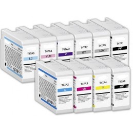 50ML Ciano-Light PG Comp Epson SureColor SC-P900C13T47A500