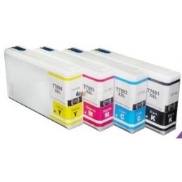 MAGENTA XXL da 34ml per Epson WF5110 5190 5620 5690 - 4K -