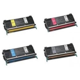 MAGENTA rigenerato Lexmark C 734 736 746 748 - X 734 736 738