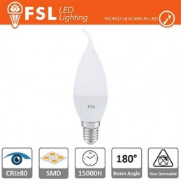 Lampada Colpo di Vento - 5,5W 3000K E14 460LM